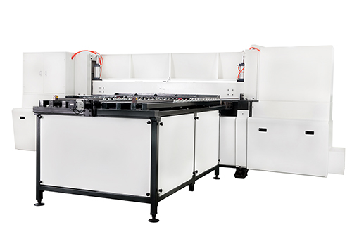 HL-8B semi-automated aluminum saw cutting machine